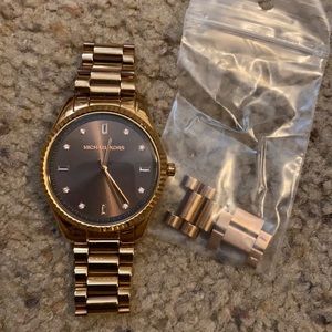 Rose Gold Michael Kors Watch